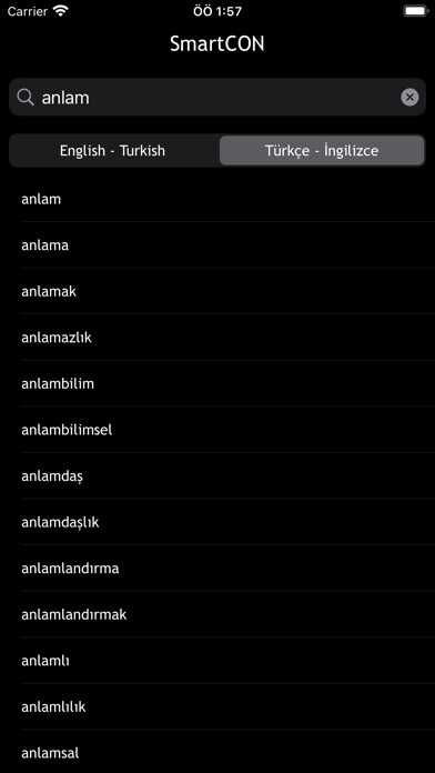 Emulate iPhone app SmartCON Offline Dictionary using MyAndroid Emulate iPhone app SmartCON Offline Dictionary using MyAndroid