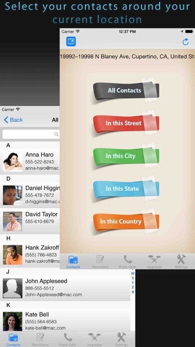 Emulate iPhone app Smart Contacts List using MyAndroid Emulate iPhone app Smart Contacts List using MyAndroid