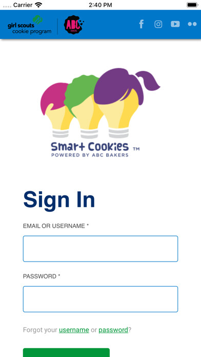 Emulate iPhone app Smart Cookies Mobile using MyAndroid Emulate iPhone app Smart Cookies Mobile using MyAndroid