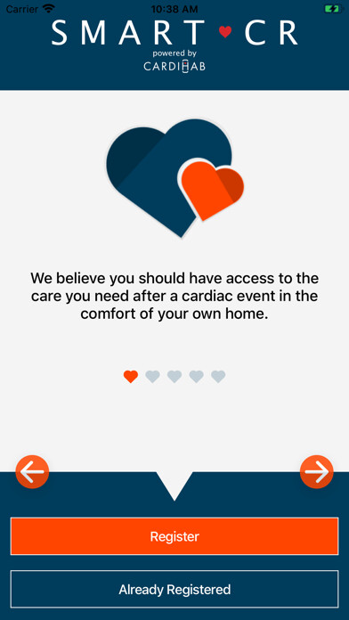 Emulate iPhone app SmartCR by Cardihab using MyAndroid
