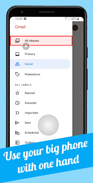 Run android online APK Smart Cursor: One-handed mode from MyAndroid or emulate Smart Cursor: One-handed mode using MyAndroid