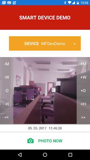 Run android online APK Smart Device DEMO from MyAndroid or emulate Smart Device DEMO using MyAndroid