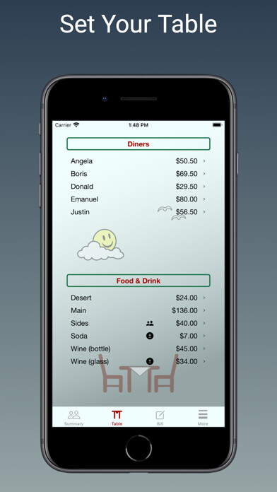 Emulate iPhone app Smart Diner - Pay Your Share using MyAndroid Emulate iPhone app Smart Diner - Pay Your Share using MyAndroid