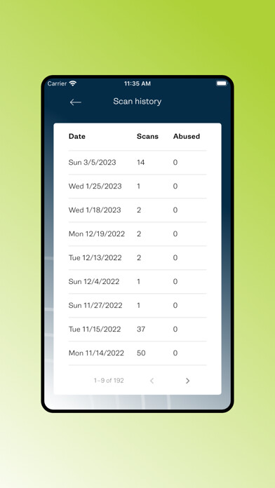 Emulate iPhone app SMARTDOT-SCAN using MyAndroid