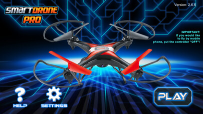 Emulate iPhone app SMART DRONE PRO using MyAndroid