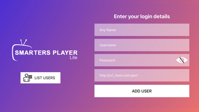 Emulate iPhone app Smarters Player Lite using MyAndroid Emulate iPhone app Smarters Player Lite using MyAndroid
