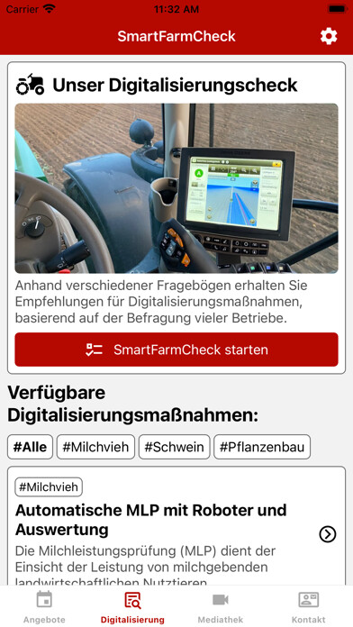 Emulate iPhone app SmartFarmCheck using MyAndroid