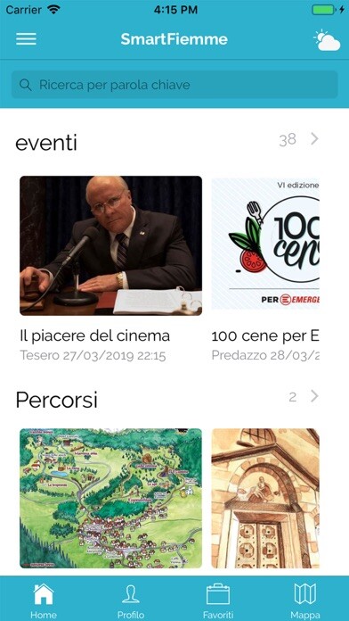 Emulate iPhone app Smart Fiemme using MyAndroid