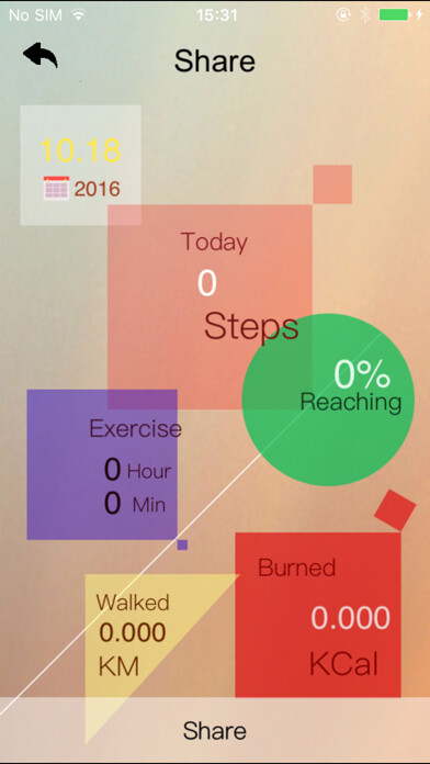 Emulate iPhone app SmartFit - Wristband using MyAndroid Emulate iPhone app SmartFit - Wristband using MyAndroid