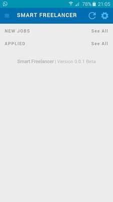 Emulate Android APK SMART Freelancer App