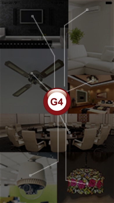 Emulate iPhone app SMART G4 Home AutomationBUS-HD using MyAndroid