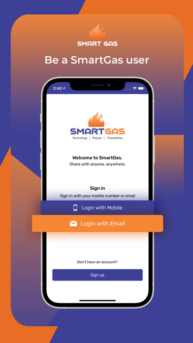 Emulate iPhone app SmartGas O&G using MyAndroid