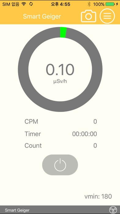 Emulate iPhone app Smart Geiger EX using MyAndroid