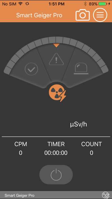 Emulate iPhone app Smart Geiger Pro using MyAndroid Emulate iPhone app Smart Geiger Pro using MyAndroid