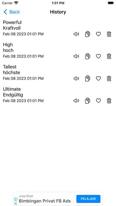 Emulate iPhone app Smart German Dictionary using MyAndroid Emulate iPhone app Smart German Dictionary using MyAndroid