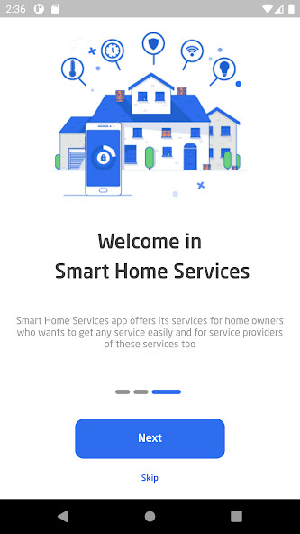 Run android online APK Smart Home Services from MyAndroid or emulate Smart Home Services using MyAndroid