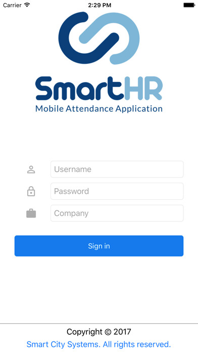 Emulate iPhone app SmartHR Mobile Attendance using MyAndroid Emulate iPhone app SmartHR Mobile Attendance using MyAndroid