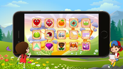 Emulate iPhone app Smart kids game shape matching using MyAndroid Emulate iPhone app Smart kids game shape matching using MyAndroid
