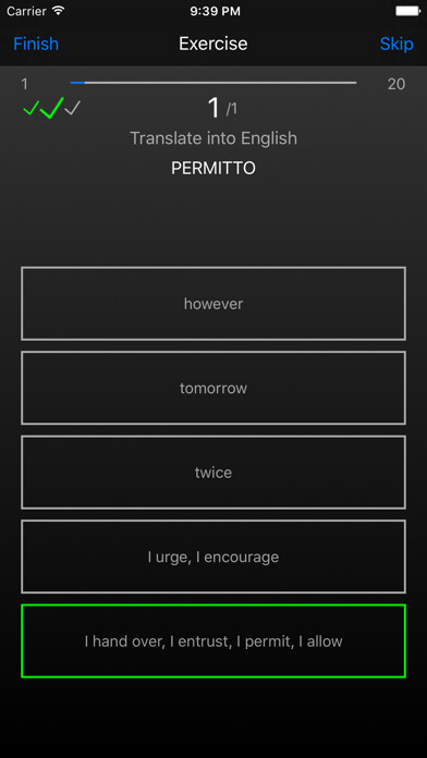 Emulate iPhone app SMART Latin Vocab Tester using MyAndroid Emulate iPhone app SMART Latin Vocab Tester using MyAndroid