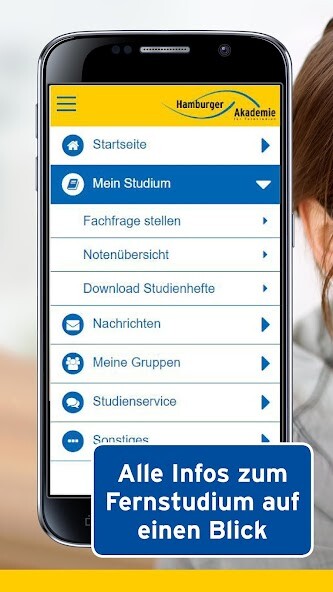 Emulate iPhone app smartLearn-Campus using MyAndroid