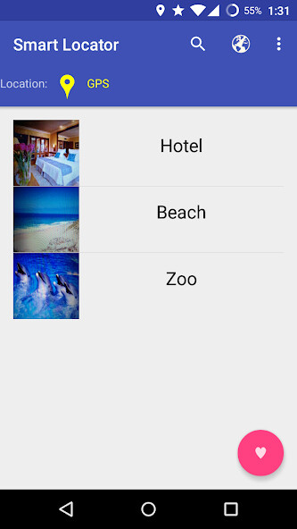 Run android online APK Smart Locator GPS from MyAndroid or emulate Smart Locator GPS using MyAndroid