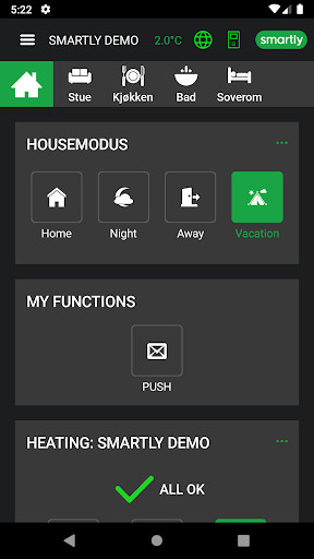 Run android online APK Smartly Home from MyAndroid or emulate Smartly Home using MyAndroid