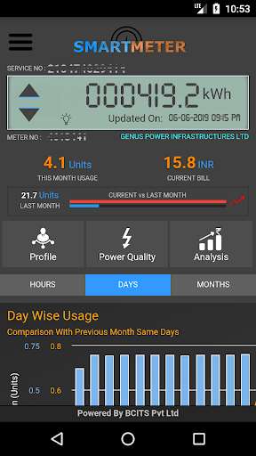Run android online APK SMART METER APSPDCL from MyAndroid or emulate SMART METER APSPDCL using MyAndroid