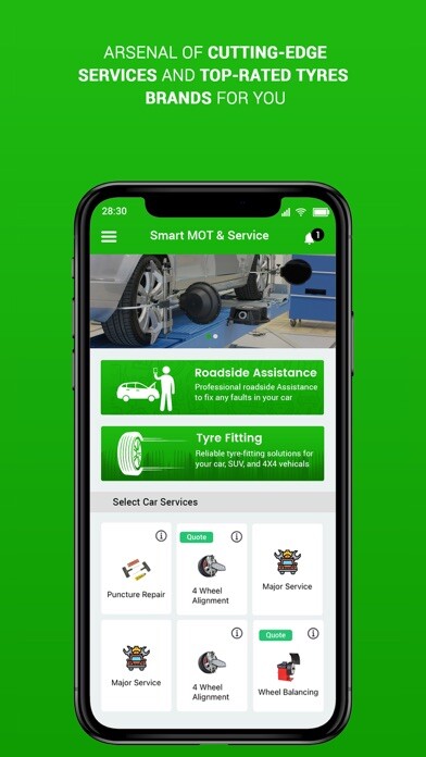 Emulate iPhone app Smart MOT Aston using MyAndroid