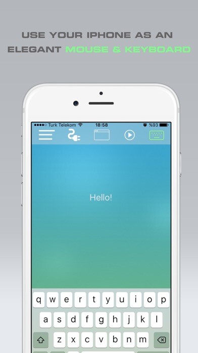 Emulate iPhone app Smart Mouse and Keyboard using MyAndroid Emulate iPhone app Smart Mouse and Keyboard using MyAndroid