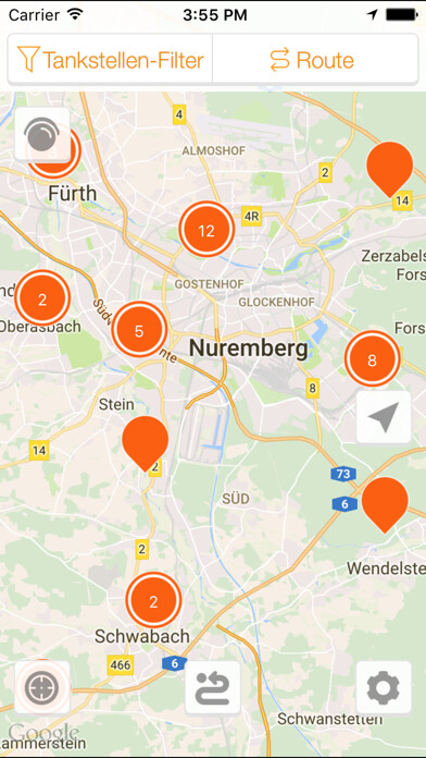 Emulate iPhone app Smart Navigator using MyAndroid