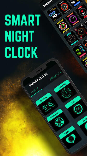 Run android online APK Smart Night Clock HD Wallpaper from MyAndroid or emulate Smart Night Clock HD Wallpaper using MyAndroid