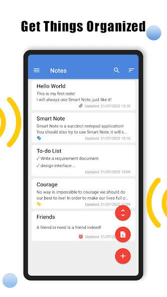 Run android online APK Smart Note - Notes, Notepad from MyAndroid or emulate Smart Note - Notes, Notepad using MyAndroid