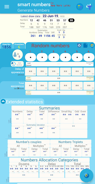 Run android online APK smart numbers for New York Lotto from MyAndroid or emulate smart numbers for New York Lotto using MyAndroid
