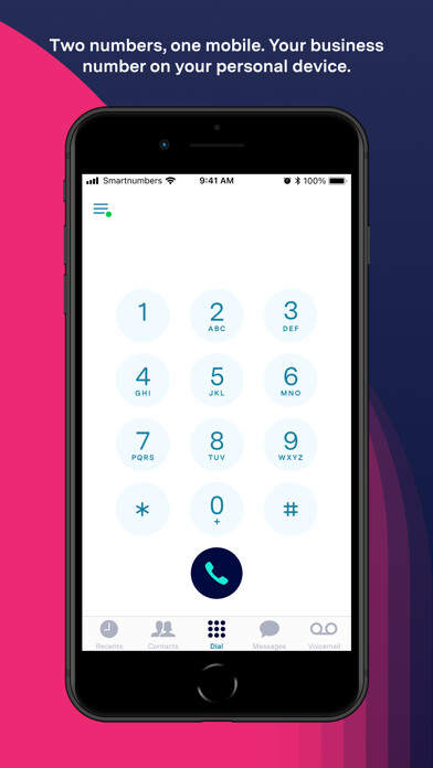 Emulate iPhone app Smartnumbers Mobile using MyAndroid