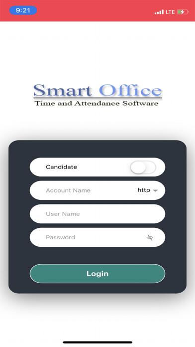 Emulate iPhone app Smartoffice biometric using MyAndroid