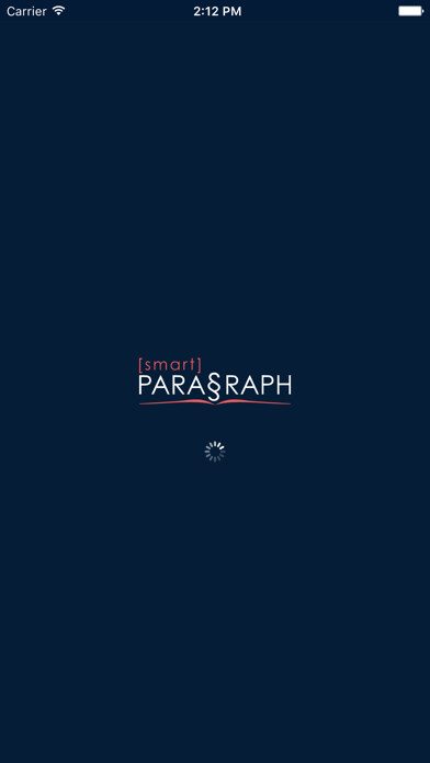 Emulate iPhone app Smart Paragraph using MyAndroid