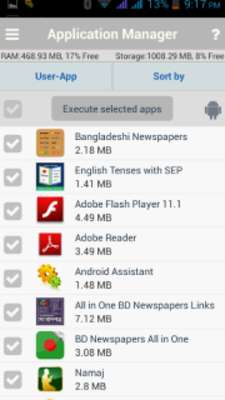 Emulate Android APK Smart Phone Manager