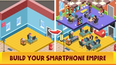 Emulate iPhone app Smartphone Tycoon: Idle Empire using MyAndroid
