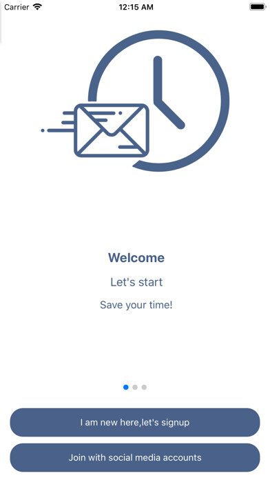 Emulate iPhone app SmartPost Social using MyAndroid