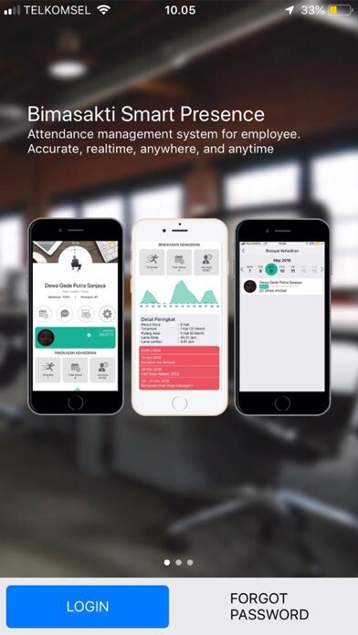 Emulate iPhone app SmartPresence Employee Office using MyAndroid Emulate iPhone app SmartPresence Employee Office using MyAndroid