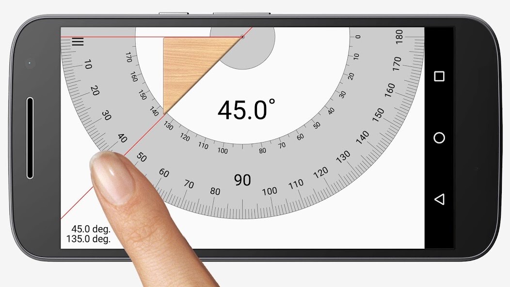 Run android online APK Smart Protractor from MyAndroid or emulate Smart Protractor using MyAndroid