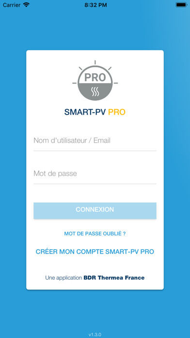 Emulate iPhone app SMART-PV PRO BDR using MyAndroid