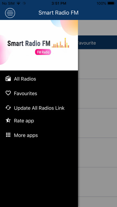 Emulate iPhone app Smart Radio FM using MyAndroid