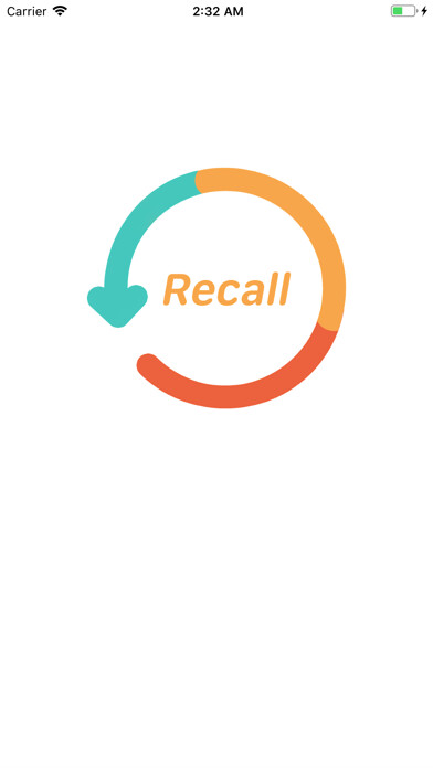 Emulate iPhone app Smart Recall using MyAndroid