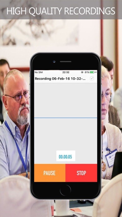 Emulate iPhone app Smart Recorder - Easy Sound & Memo Recording using MyAndroid Emulate iPhone app Smart Recorder - Easy Sound & Memo Recording using MyAndroid