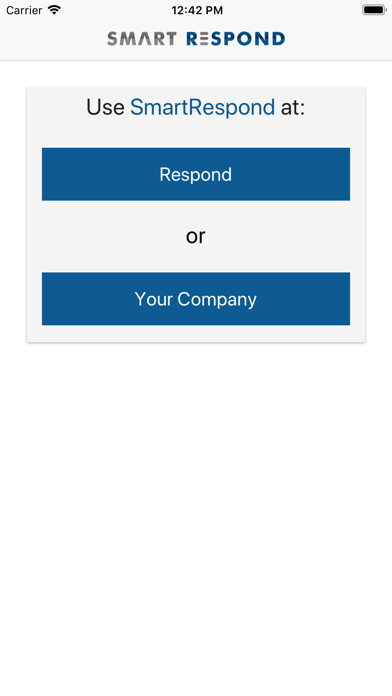 Emulate iPhone app SmartRespond using MyAndroid