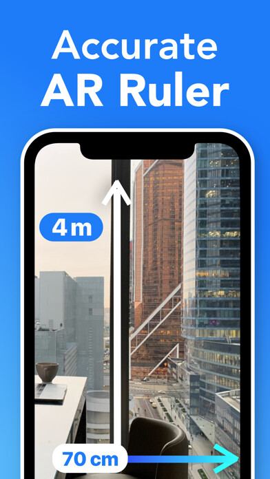 Emulate iPhone app SmartRuler - Measuring tape using MyAndroid Emulate iPhone app SmartRuler - Measuring tape using MyAndroid