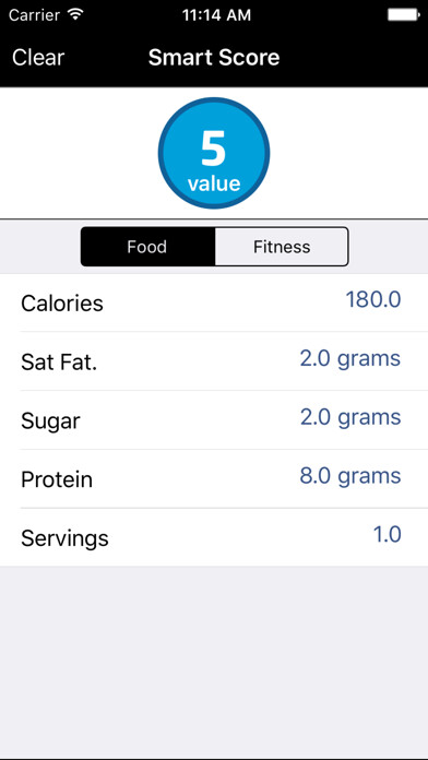 Emulate iPhone app Smart Score - Food and Fitness Points Calculator using MyAndroid Emulate iPhone app Smart Score - Food and Fitness Points Calculator using MyAndroid