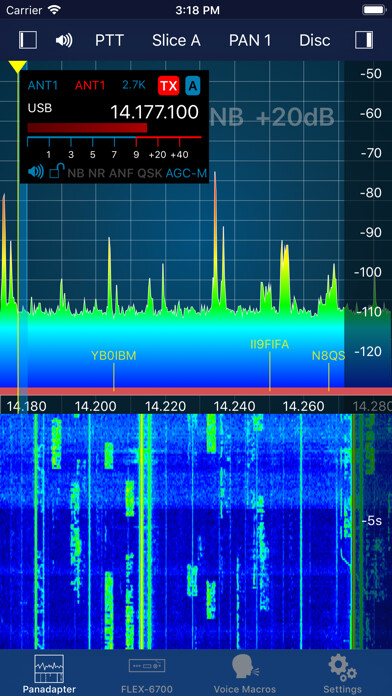 Emulate iPhone app SmartSDR™ - FlexRadio Systems® using MyAndroid