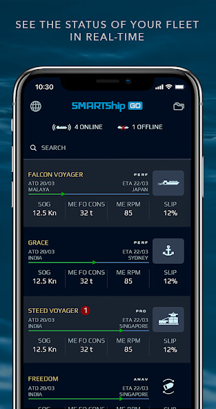Run android online APK SMARTShip GO - Demo from MyAndroid or emulate SMARTShip GO - Demo using MyAndroid
